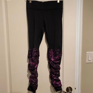 Terez starry night leg warmer leggings